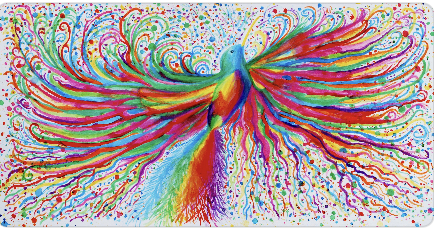 Clare Cowley – Original Paintings Turned into a Retail-Ready Silk Scarf Collection